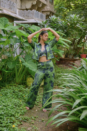 Floral green Co-ord set